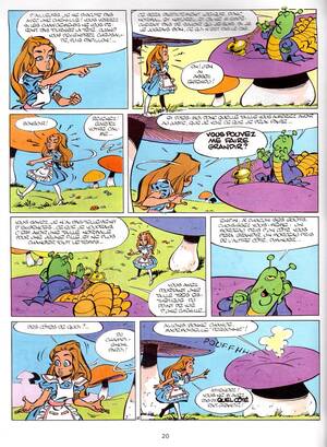 Alice French Porn Comic - Alice big and small: Alice Au Pays Des Merveilles - French Comic by Dany